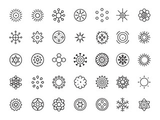 Pulse Spheres Icon Shaping Future Design Trends.eps