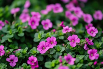 Fototapeta premium Vibrant Pink Flowers in Bloom