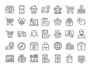 Purchasing Manage Icon Improves Cost Control Strategies.eps