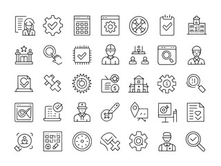 Quality Control Icon Ensuring Product Excellence Daily.eps