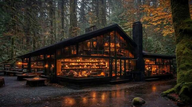 efficiently Passive solar design house utilizing sunlight for heating and lighting