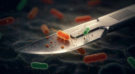 Microbes Thriving on Contaminated Surgical Tools – Hospital Infection Hazard