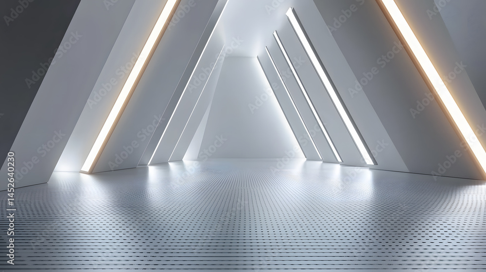 Poster enhancing modern uiux design digital space high-resolution visuals minimalist environment innovative