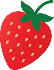 Fototapeta premium strawberry isolated on white background