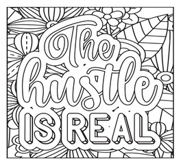 Motivational Quotes Coloring Pages For Adutls