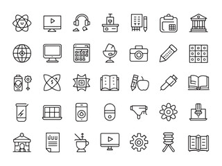 Learning Resource Guide Line Art