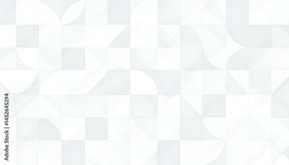Poster abstract white geometric pattern background. perfect for websites, presentations, and design project