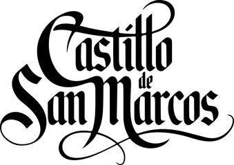 Castillo San Marcos Florida Logo Design