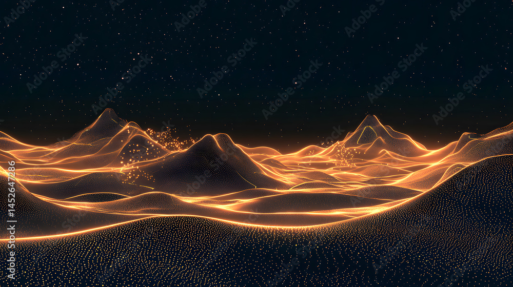 Poster innovating modern ui/ux design concepts digital landscape high-resolution visuals virtual environmen
