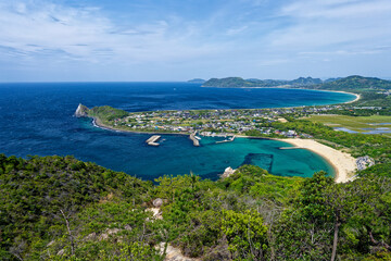 view from mount Tateishi above Itoshima, Fukuoka, Kyushu Japan