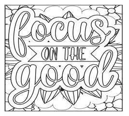 Motivational Quotes Coloring Pages For Adutls
