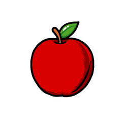 Vector apple