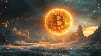 technology background with binary code