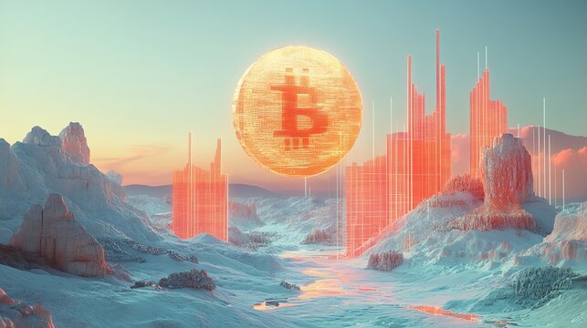 technology background with binary code