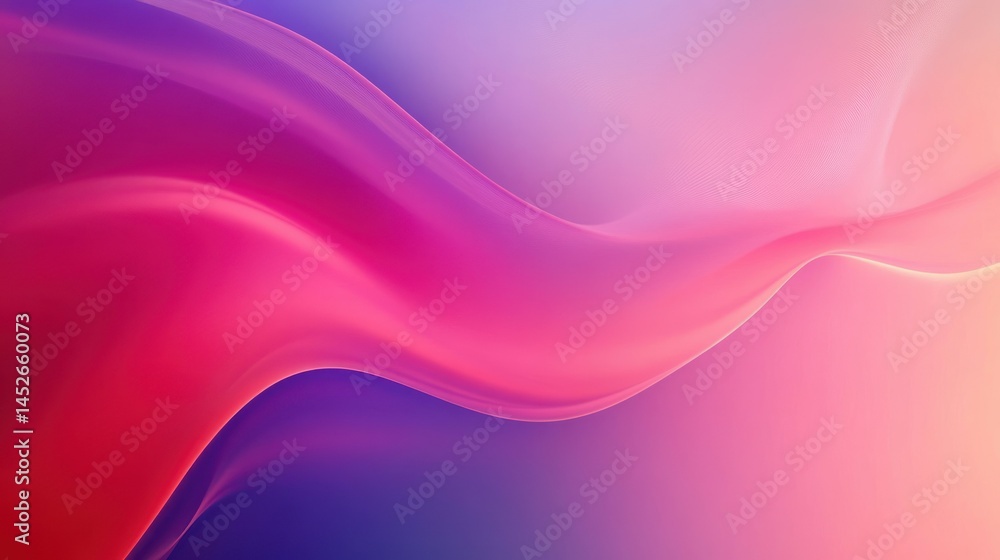 Poster minimalist abstract background with smooth color transitions and empty space mockup wallpaper ai gen