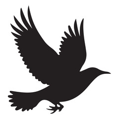 Fototapeta premium Flying bird vector. illustration eps 10