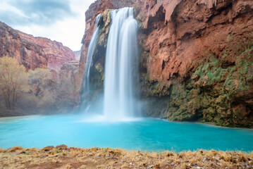 Havasu Falls, Havasupai Indian Reservation, Grand Canyon, Arizona