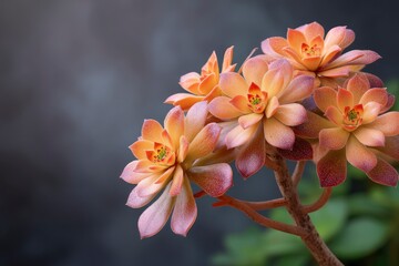 Aeonium Flower Bloom
