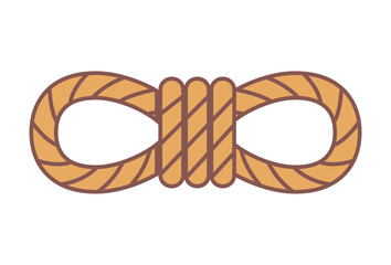 rope icon isolated sign symbol vector illustration - high quality black style vector icons