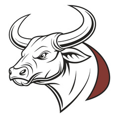 Bull Head Adobe Illustrator Artwork