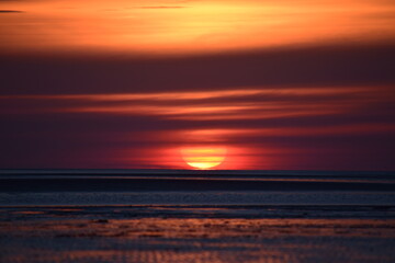 Sonnenuntergang am Meer