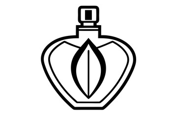 Perfume silhouette vector illustration