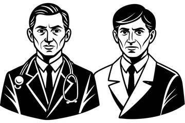 vector illustration of a businessman