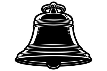 bell isolated on white background
