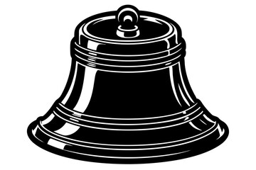 bell isolated on white background