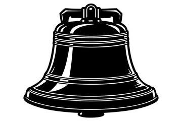 bell isolated on white background