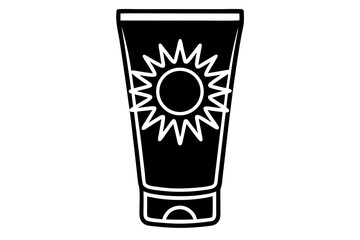 vector illustration of a glass of water