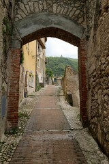 Obraz premium The village of Piedimonte Matese in Campania, Italy.