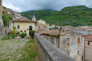 The village of Piedimonte Matese in Campania, Italy.