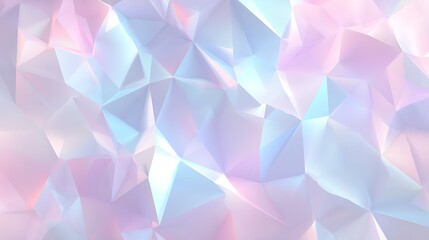 Soft geometric abstract action pastel polygon background minimal low poly environment artistic viewpoint