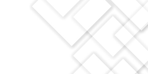 Obraz premium Modern seamless and retro pattern technology and business concept background. abstract background with minimal tech lines and white light grey shadows design for Banner, template space concept etc. 