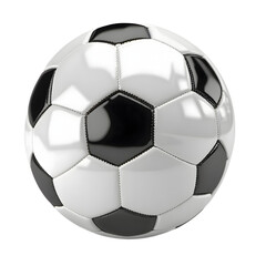 soccer ball on white background