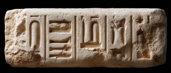 Digital Origins Decoded Ancient Hieroglyphic Stone Artifact Revealing Prehistoric Communication Systems for Tech Anthropology and Innovative Historical Narrative Design