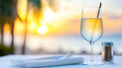 deal A restaurant promoting a summer deal with refreshing drinks and seasonal dishes.