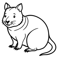 Minimal Vector Art – Quokka Edition