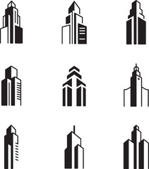 Buildings icons