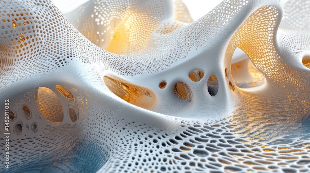 Poster modern digital abstract 3d background. can be used in the description of network abilities, technolo