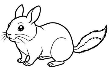 Clean Pika Minimal Line Design