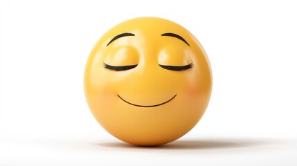 Fototapeta premium Happy Smiling Face Emoji