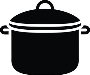 cooking pot vector illustration