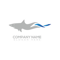 Naklejka premium 08.eps sharck vector logo desgin 