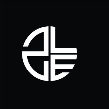 ZLE logo ZLE icon ZLE vector ZLE monogram ZLEletter ZLEminimalist ZLEtriangle ZLEflat Unique modern flat abstract logo design.