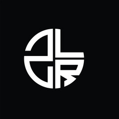 ZLR logo ZLR icon ZLR vector ZLR monogram ZLRletter ZLRminimalist ZLRtriangle ZLRflat Unique modern flat abstract logo design.