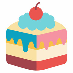 cake with cherry
