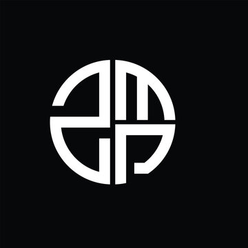 ZMP logo ZMP icon ZMP vector ZMP monogram ZMPletter ZMPminimalist ZMPtriangle ZMPflat Unique modern flat abstract logo design.