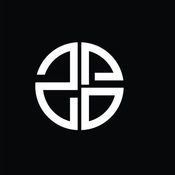 ZPO logo ZPO icon ZPO vector ZPO monogram ZPOletter ZPOminimalist ZPOtriangle ZPOflat Unique modern flat abstract logo design.